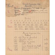 Cahier de devoirs