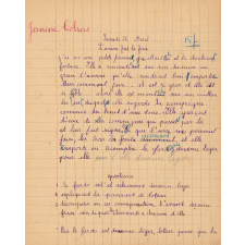 Cahier de devoirs