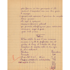 Cahier de devoirs