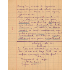 Cahier du jour