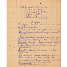 Cahier du jour