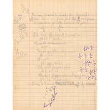 Cahier de brouillon