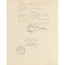 Commune de Martrois. Extrait du Registre des Délibérations du Conseil municipal.