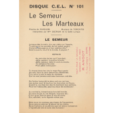 Le semeur, Les marteaux
 