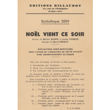Noël vient ce soir ; Les sabots de Noël
