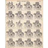 Planche N° 14 : Régiment d'artillerie à cheval