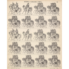 Planche N° 14 : Régiment d'artillerie à cheval