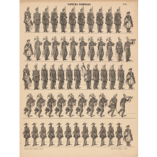 Planche N° 16 : Sapeurs pompiers