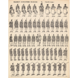 Planche : Régiment d'infanterie française : Nouvelle tenue