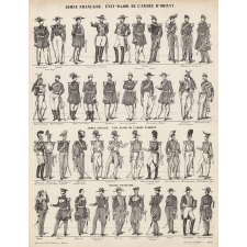 Planche : Armée française : Etat-major de l'armée d'orient