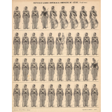Planche : Nouvelle garde impériale : Compagnie du génie : Grande tenue