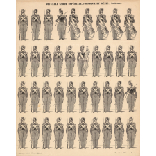 Planche : Nouvelle garde impériale : Compagnie du génie : Grande tenue