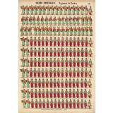 Planche N° 256 : Garde impériale : Régiment de guides