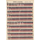 Planche N° 341 : Régiment d'infanterie : Nouvelle tenue