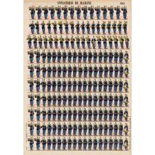 Planche N° 343 : infanterie de marine