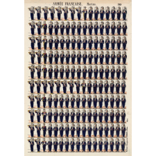 Planche N° 345 : armée française : marins