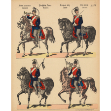 Planche N° 275 : armée prussienne : lanciers