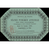 Institut de France. Séance publique annuelle des cinq Académies.