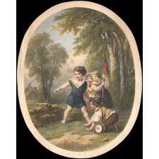Enfants jouant à la guerre