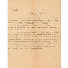 Sujets du baccalauréat. 