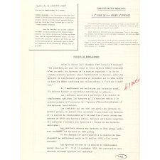 Baccalauréat - Enseignement du 2ème degré - Convocation - Session 1978. 