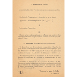 Examen probatoire pour passer en 1ère. Sujets de mathématiques (1952 à 1964). 