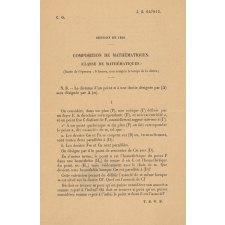Baccalauréat. Sujets de mathématiques, de 1949 à 1980. 