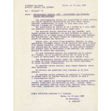 Baccalauréat. Académie de Paris. Session 1968. Déroulement des épreuves orales obligatoires. 