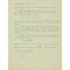Certificats d'Etudes Supérieures. Université de Lille, Faculté des sciences. Session de mai-juin 1967.
  