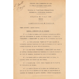 Concours pour l'admission à l'École Militaire d'Artillerie en 1932. 