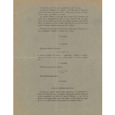 Examen de fin d'année - 1926 - 1re année.