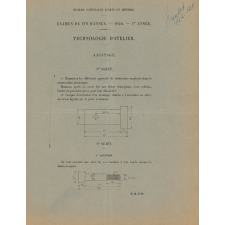 Examen de fin d'année - 1926 - 1re année.