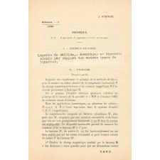 ENS Sciences. Sujets du concours d'admission de 1938. 