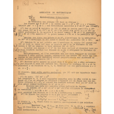 Agrégation de mathématiques. Sujets de 1939 à 1948. 