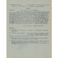 Baccalauréat. Académie de Caen. Sujets, de 1948 à 1950. 