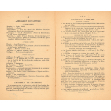 Concours de l'enseignement secondaire. Agrégations masculines et féminines. Certificat d'aptitude à l'enseignement des langues vivantes, à l'enseignement dans les collèges, au professorat des classes élémentaires. Programmes des matières. Années 1944-1945.