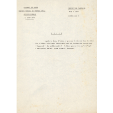 Sujet d'examen. Brevet d'Etudes du Premier Cycle.