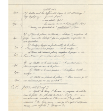 Sujet d'examen. Brevet d'Etudes du Premier Cycle. 