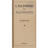 L'allemand des Allemands. 6eme fascicule (disques 11 et 12)
 