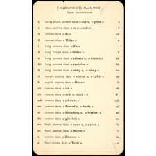 L'allemand des Allemands. Fascicule annexe, vocabulaire des scènes 1 à 48
 