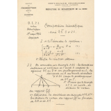 B.E.P.S. section arts et métiers : composition scientifique