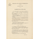 Agrégation des Sciences Mathématiques. Concours de 1919 : mathématiques spéciales