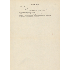 Agrégation des Sciences Mathématiques. Session de 1921 : problème de calcul différentiel et intégral