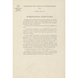 Agrégation des Sciences Mathématiques. Session de 1921 : mathématiques élémentaires