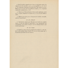 Agrégation des Sciences Mathématiques. Session de 1922 : problème de calcul différentiel et intégral