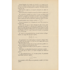 Agrégation des Sciences Mathématiques. Session de 1922 : mathématiques spéciales