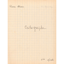 Orthographe