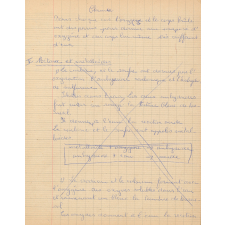 Feuilles des dictées