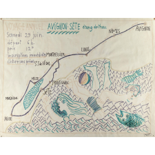 Voyage annuel Avignon-Sète, étang de Thau