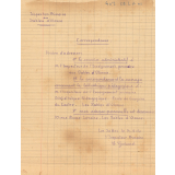 Correspondance administrative reçue par l'école de Bouin - Vendée (1948 à 1961). 